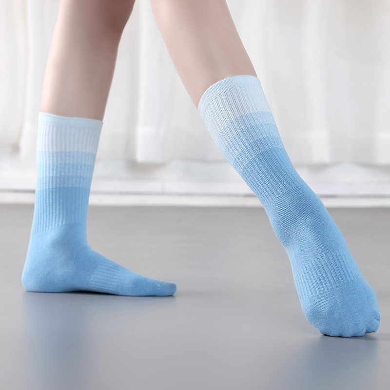 舞蹈练功袜新科网红渐变色