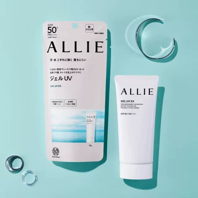 日本ALLIE皑丽防晒霜90g防水汗面部水润保湿清爽控油SPF50+PA++++