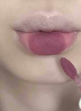 橄榄皮新色！akf唇泥m28烟熏芋泥低饱和干枯玫瑰灰粉紫调口红