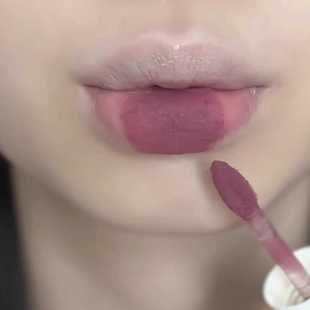 橄榄皮新色 akf唇泥m28烟熏芋泥低饱和干枯玫瑰灰粉紫调口红