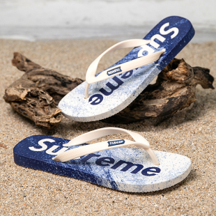 2026新款男士人字拖鞋夏季防滑外穿凉拖夹脚夹板鞋男生海边沙滩鞋