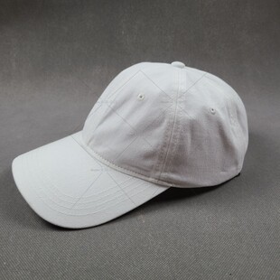 M34鱼 纯棉软顶男女同款鸭舌帽 百搭显脸小帽 皮质调节带酷感十足