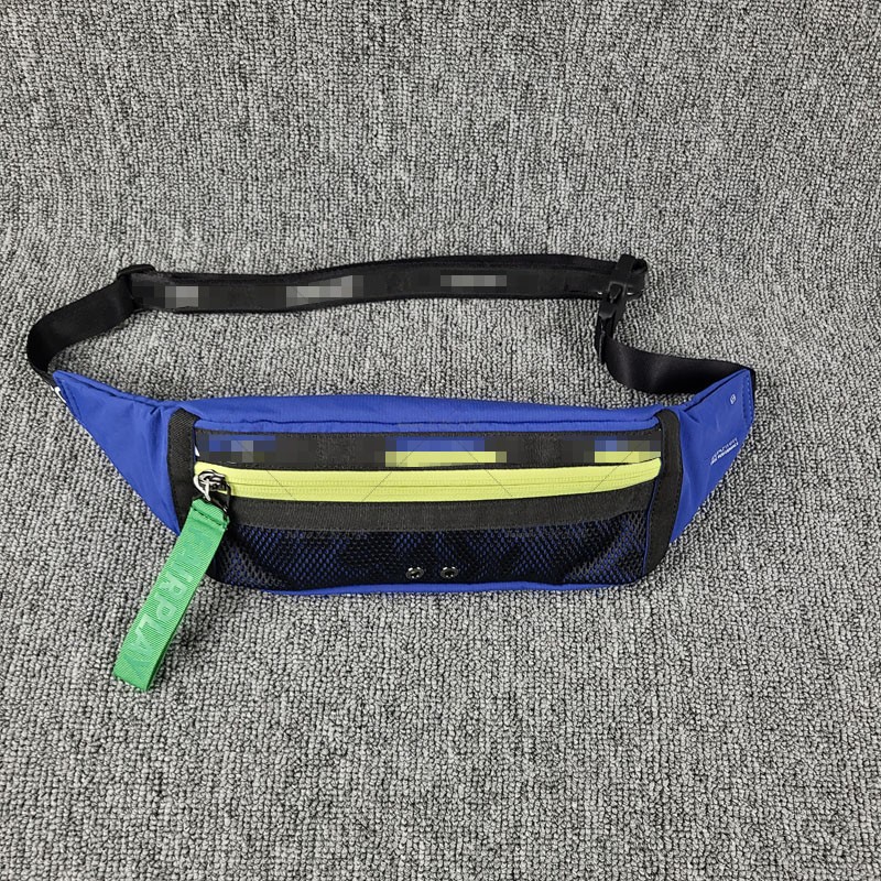 B159鱼 防水慢跑腰包 出游证件包钱包 男腰包随身包袋 放手机钥匙
