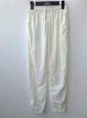 5372鱼 柬埔寨产 防水防风厚实运动风衣卫裤 束脚可开叉慢跑长裤