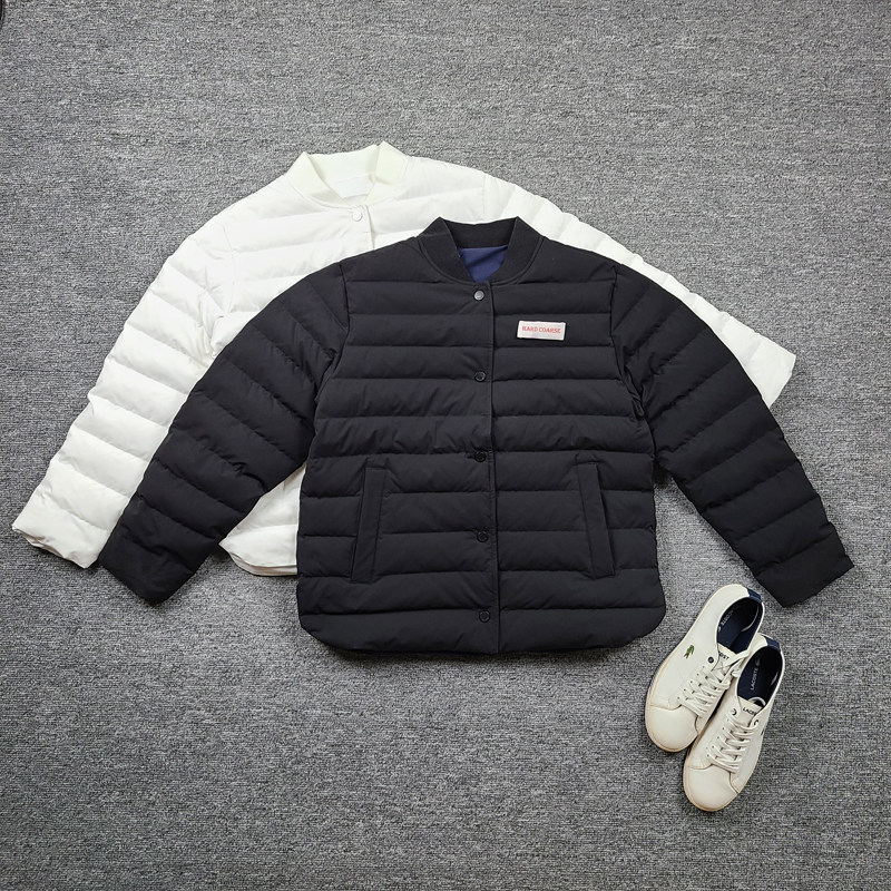 4437鱼 稀有鹅绒！双面可穿！超酷少女风立领羽绒服 棒球保暖外套,女装/女士精品,羽绒服,淘宝优惠券,粉丝福利购,淘宝优惠卷