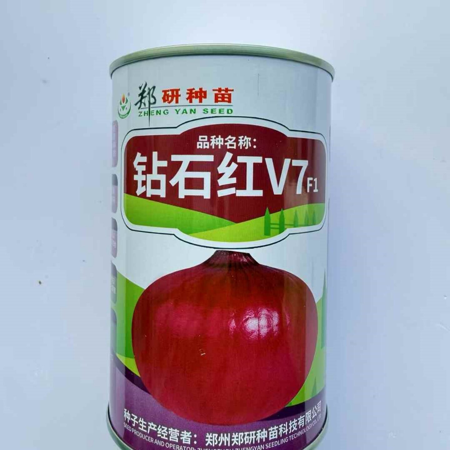 郑研钻石红V7洋葱种子F1紫皮蔬菜种子/种苗