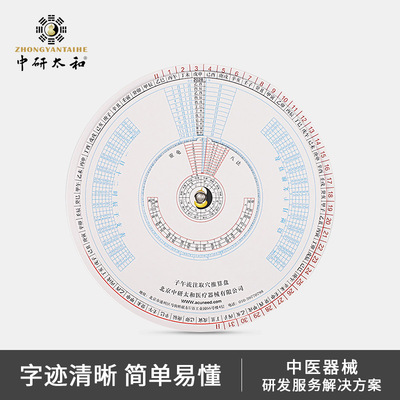 正品针灸正品子午流注取穴推算盘