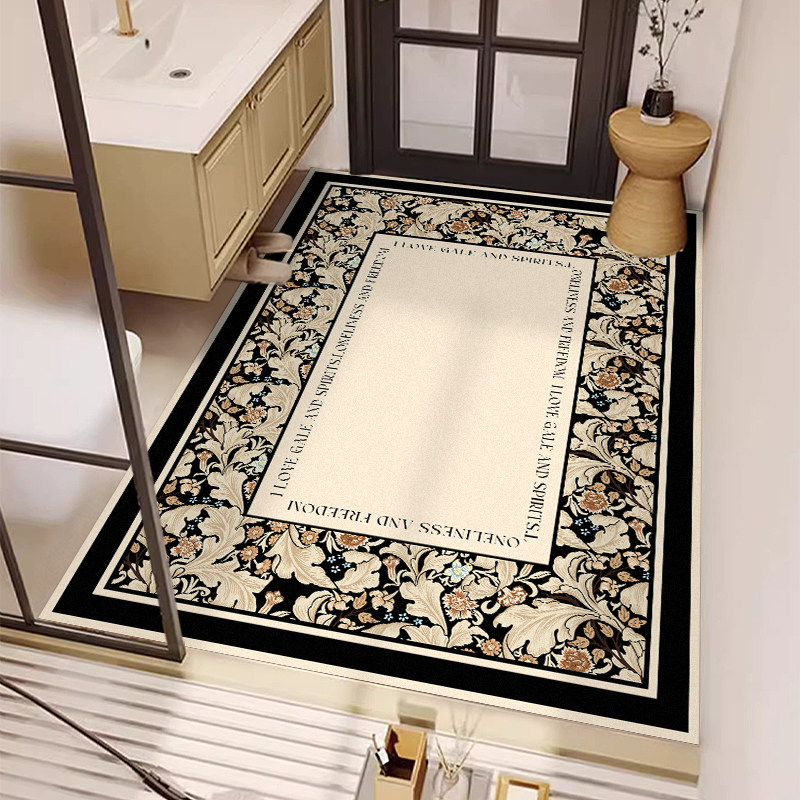 美式浴室吸水地垫家用卫生间大尺寸通铺硅藻泥防滑脚垫速干地毯,个性定制/设计服务/DIY,地毯/地垫定制,淘宝优惠券,粉丝福利购,淘宝优惠卷