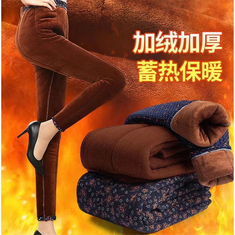 中老年人棉裤女冬季加绒