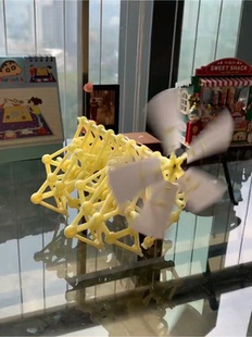 风能动力机械兽拼装玩具仿生兽手工制作diy创客益智