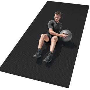 双人瑜伽垫男士专用健身加厚加大防滑跳绳垫家用专业隔音减震地垫