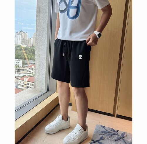 MMMENS海岛爱心26夏日莫代尔舒适弹性老钱极简透气休闲短裤子6796