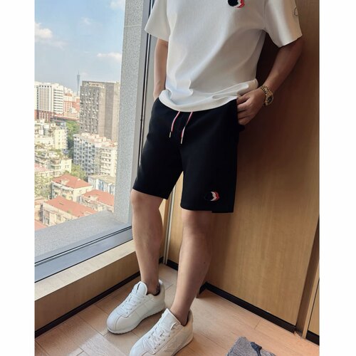 绣影奢感26彩带短裤夏季新品微弹舒适双标绣百搭运动休闲短裤