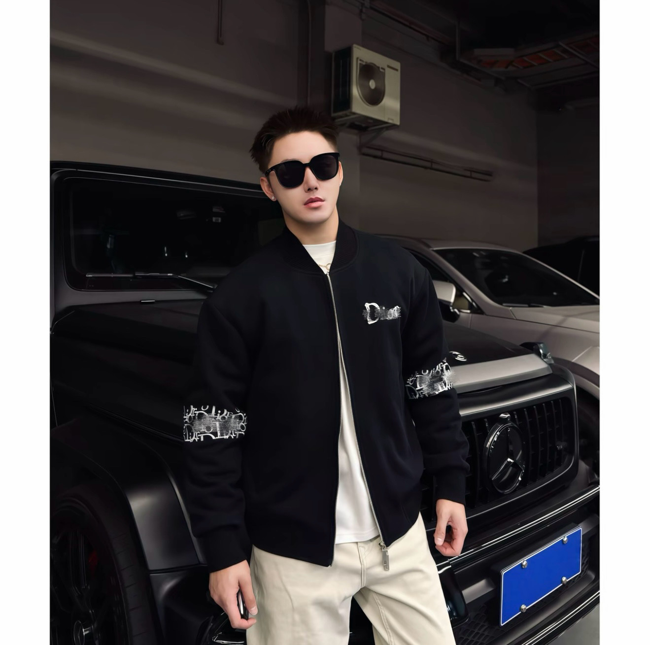 冬季新款男士加绒加厚棒球领休闲时尚百搭夹克外套,男装,夹克,淘宝优惠券,粉丝福利购,淘宝优惠卷