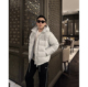 冬季 外套 羽绒服男士 羽绒服袖 子可拆卸90白鸭绒连帽蜜蜂刺绣厚款