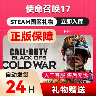 steam正版 礼物   使命召唤17  好友礼物 国区礼物    正版