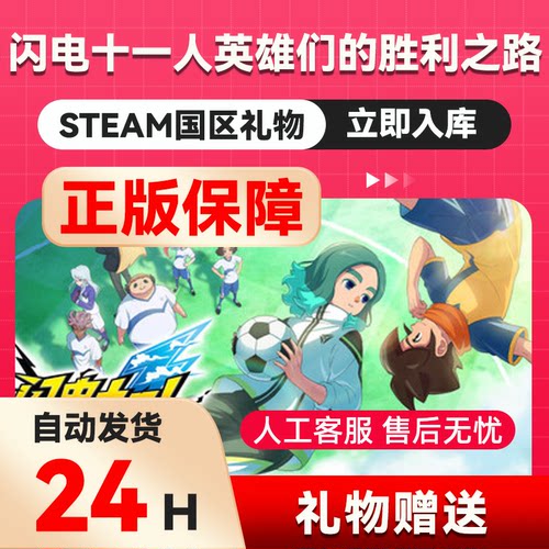 Steam正版闪电十一人英雄们的胜利之路 国区礼物好友礼物正版游戏