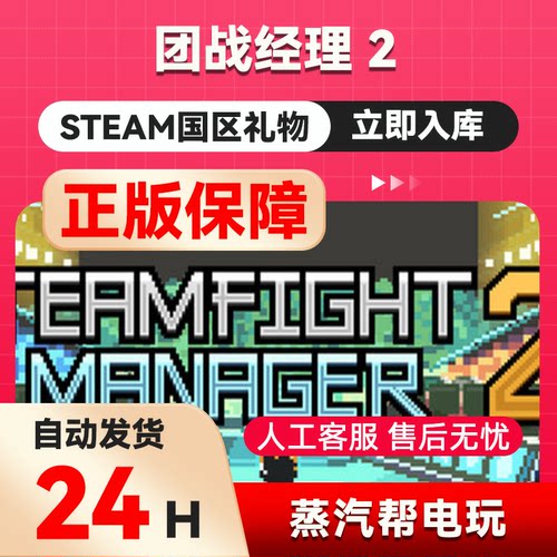 团战经理 2  steam正版礼物  国区礼物赠送  好友赠礼