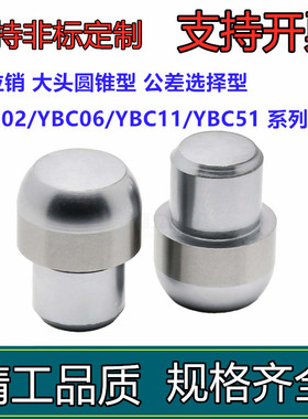 定位销  YBC01/YBC02/YBC06/YBC11/YBC21大头圆锥型 公差选择型
