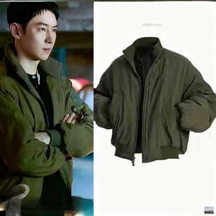 模范出租车李帝勋同款外套飞行夹克春秋美式时尚复古立领棒球服潮