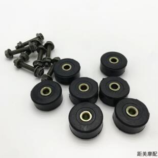 摩托车电动车吊架大撑缓冲块大脚支架橡胶垫平叉缓冲胶垫橡胶配件