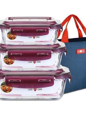 Crisper box Pyrex lunch box microwave bowl fruit  storage