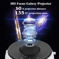 LED Night Light Galaxy Projector Starry Sky Projector 360° thumbnail 8