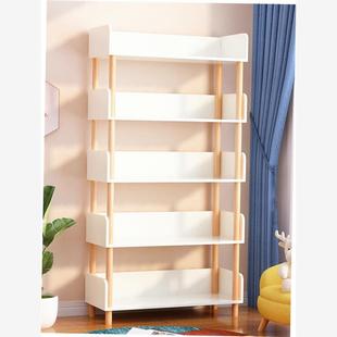 study student multi layer bookcase Bookshelf storage wooden