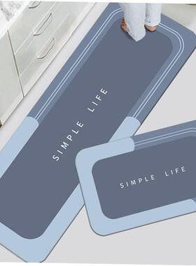 Long Kitchen Mat Bath Carpet Floor Mat Doormat Absorbent Rug