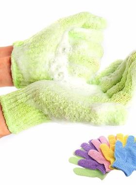 Bath For Peeling Exfoliating Mitt Glove Scrub Gloves Resista
