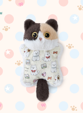 多爱原创猫咪毛绒玩具大开门三花猫治愈手偶陪伴玩偶男女礼物公仔
