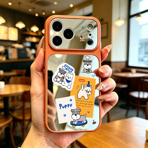 火凤厨师犬适用苹果18promax手机壳iPhone17新款16pro仿原镜面15Plus高级感15ins风14可爱13多巴胺12高颜值11
