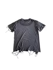 Undercover Scab Period Giz Erosion Washed Damage Wormhole Short Sleeve Tee Vintage Band