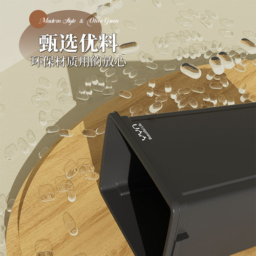 爆款新款家用无盖垃圾桶