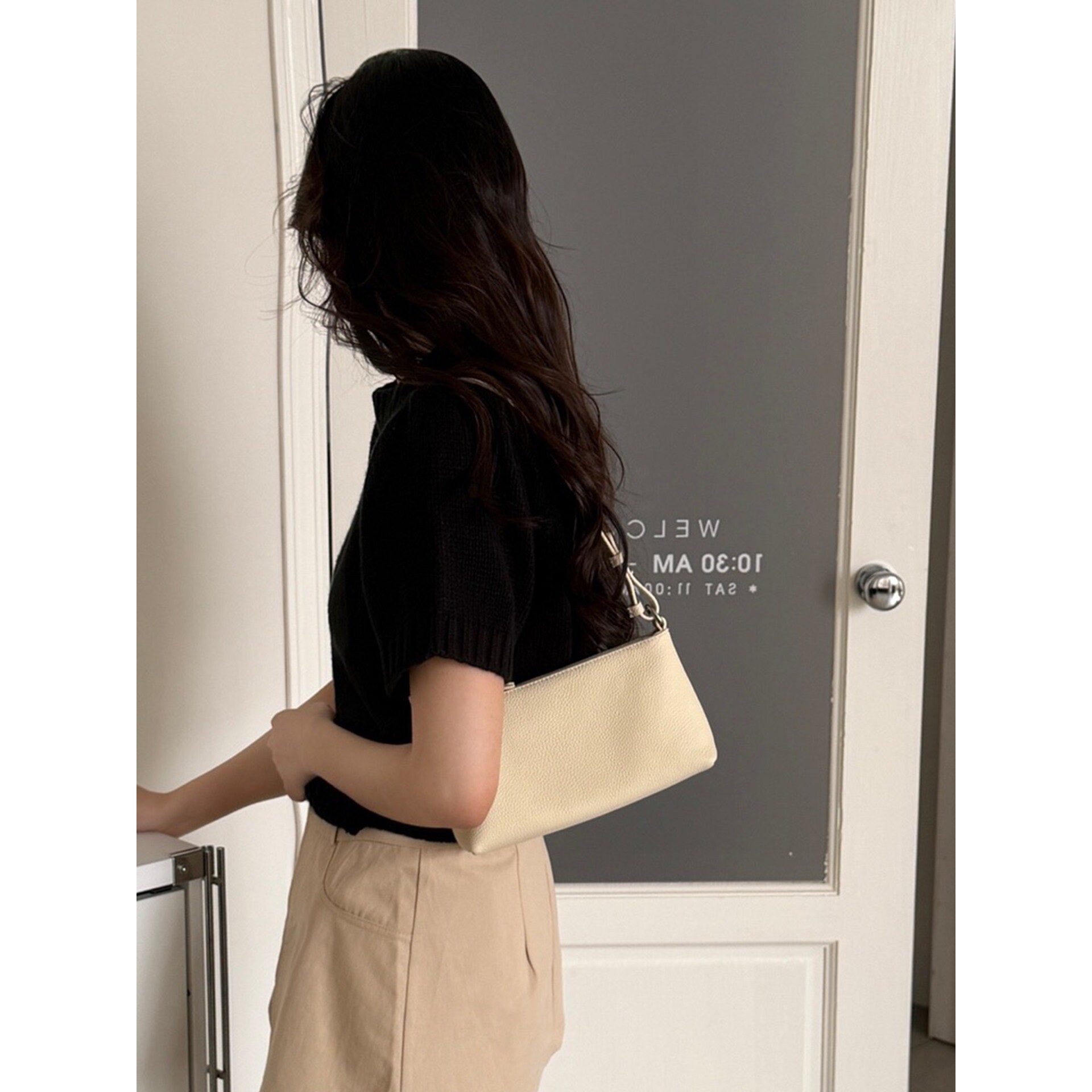 欧洲站正品牛皮小包包女2026新款小众麻将包放手机轻便单肩斜挎包