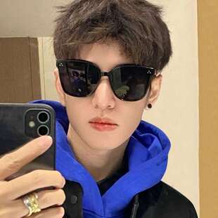 墨镜男款高级感大脸偏光男士开车专用太阳镜痞帅眼镜2023新款潮