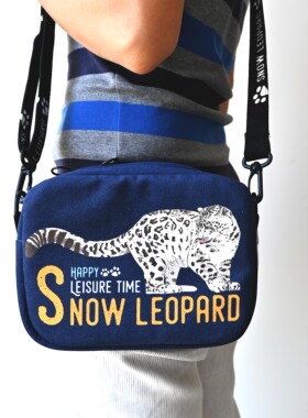 雪豹凌夏凌小芒文创周边相机包帆布袋斜挎包