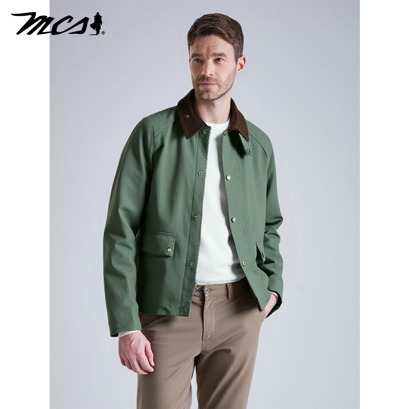 MCSMCS源单外套灯芯绒领