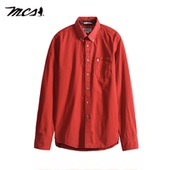 纯棉长袖 男士 衬衣复古高级感多色做旧衬衣 源自万宝路秋季 MCS男装