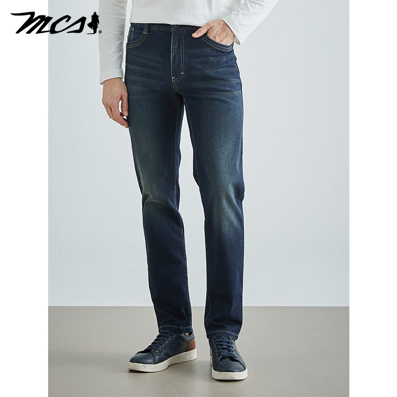 MCS源自万宝路复古水洗牛仔裤