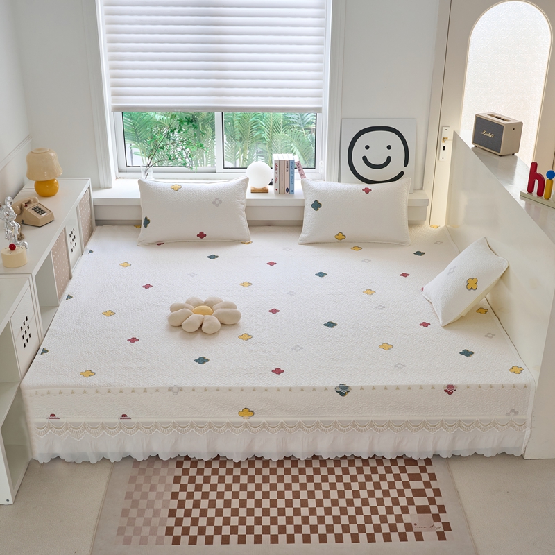 2025新款纯棉双层边榻榻米用床盖