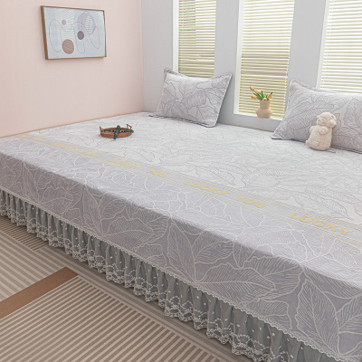 牛奶绒夹棉床盖榻榻米专用床单