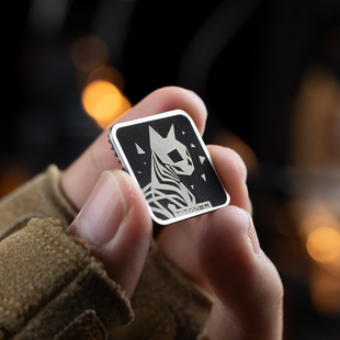 TITANER北斗作钛合金彩钛徽章魔术贴军迷士气章臂章胸章户外包具