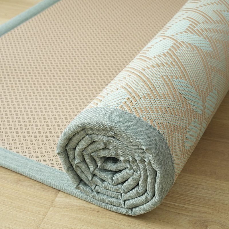 夏天凉席地毯日式客厅榻榻米藤席垫子儿童爬行垫卧室床边午睡地垫