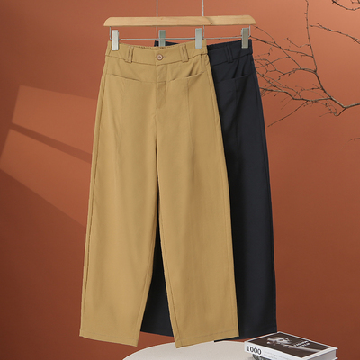 九分休闲裤女夏季薄款2025新款