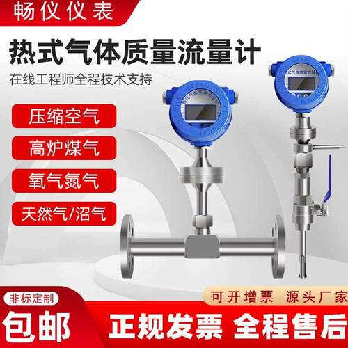 热式气体质量流量计插入式管道式