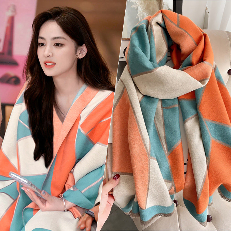 披肩围巾女冬季外搭仿羊绒2025新款氛围感毯子斗篷两用护颈椎护脖,服饰配件/皮带/帽子/围巾,围巾/丝巾/披肩,淘宝优惠券,粉丝福利购,淘宝优惠卷