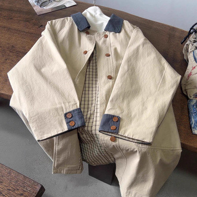 2025秋季新款风衣外套女