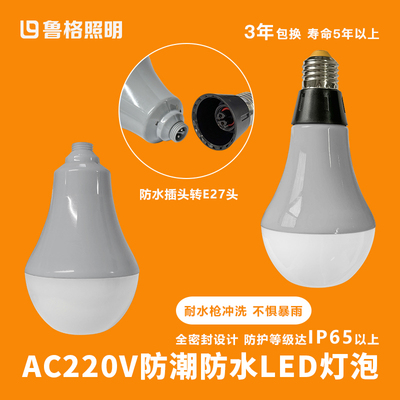 鲁格养殖场植物大棚防水led灯泡