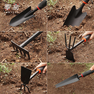 铲子 盆栽铲园艺种花养花迷你耙子铁锹多肉工具挖 园艺铲B1pq801